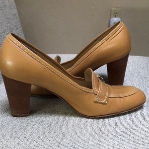 Coach chunky heels